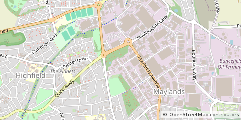 Map of Hemel Hempstead