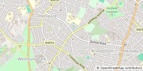 Map of Bristol