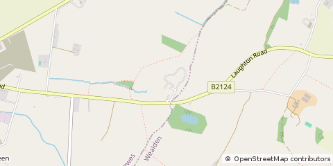 Map of Ringmer, East Sussex