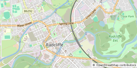 Map of Manchester