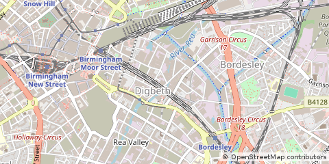 Map of Birmingham