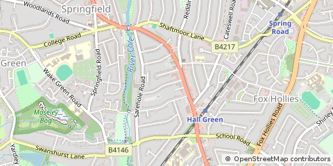 Map of Birmingham