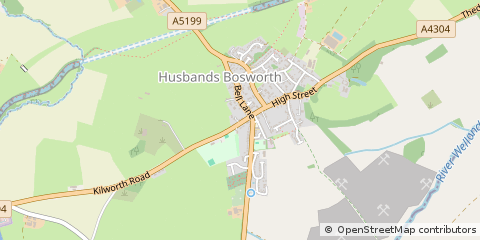 Map of Lutterworth