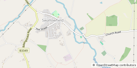 Map of Reading, Berkshire