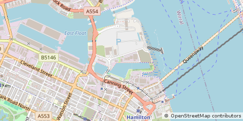 Map of Birkenhead