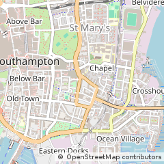 Map of Southampton