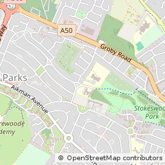 Map of Leicester