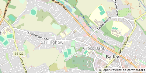 Map of Batley