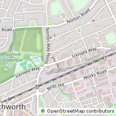 Map of Letchworth Garden City