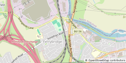 Map of Knottingley