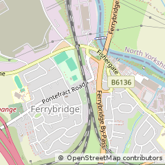 Map of Knottingley