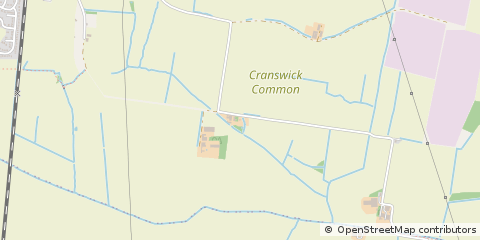 Map of Driffield, North Humberside