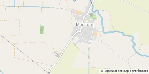 Map of Grantham, Lincs