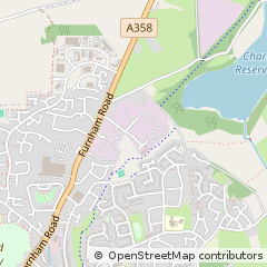 Map of Chard, Somerset