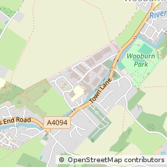 Map of High Wycombe