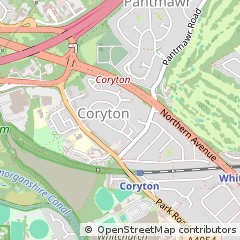 Map of Cardiff