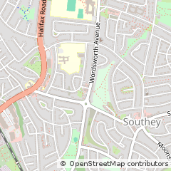 Map of Sheffield
