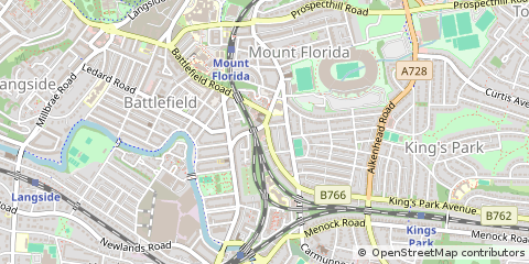 Map of Glasgow