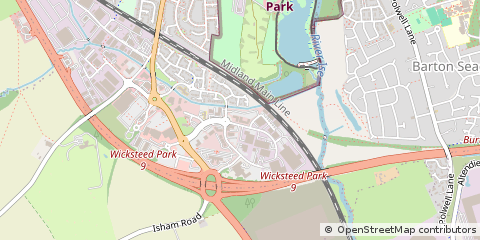 Map of Kettering