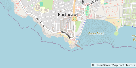 Map of Porthcawl