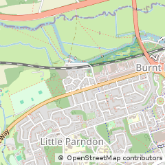 Map of Harlow