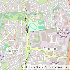 Map of Swindon, Wiltshire