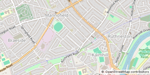 Map of Aberdeen