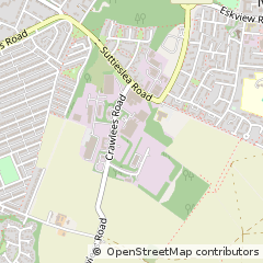 Map of Dalkeith, Midlothian