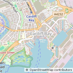 Map of Cardiff