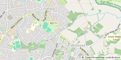 Map of Haywards Heath