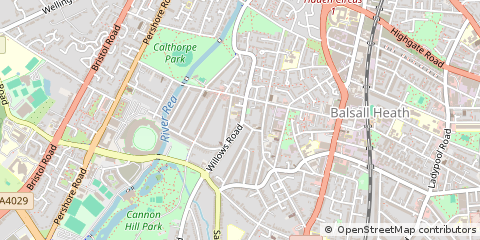 Map of Birmingham