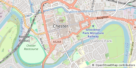 Map of Chester