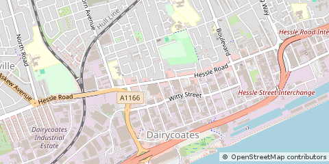 Map of Hull