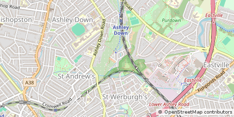 Map of Bristol