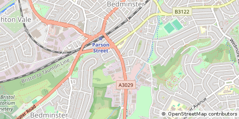 Map of Bristol