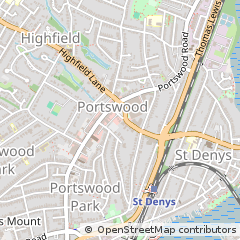 Map of Southampton