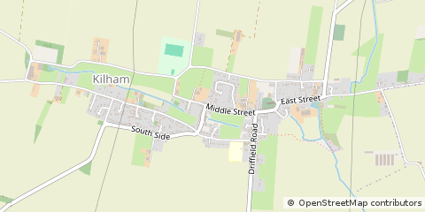 Map of Driffield, East Yorkshire