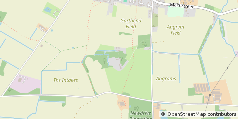 Map of York, East Riding of Yorkshire