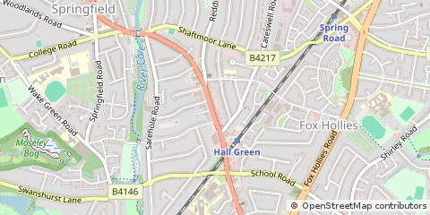 Map of Birmingham