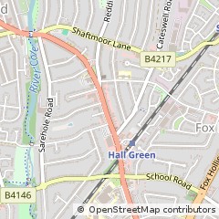 Map of Birmingham