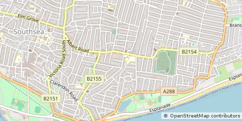 Map of Southsea
