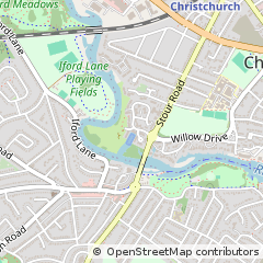Map of Christchurch