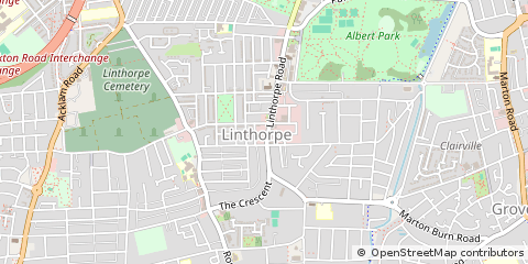 Map of Middlesbrough