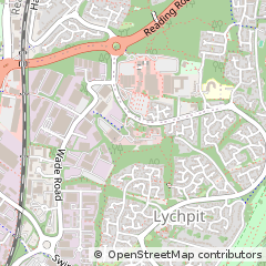 Map of Basingstoke