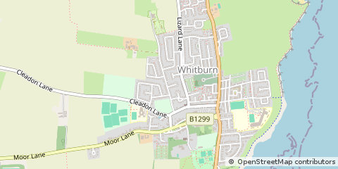 Map of Sunderland