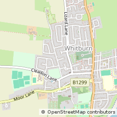 Map of Sunderland