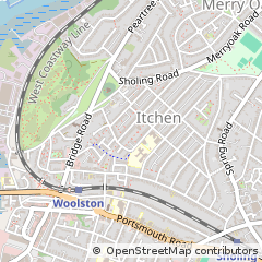 Map of Southampton