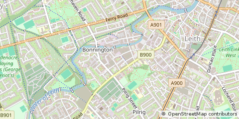 Map of Edinburgh