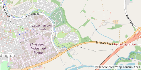 Map of Bedford