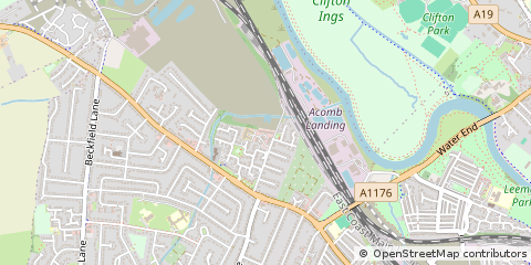 Map of York
